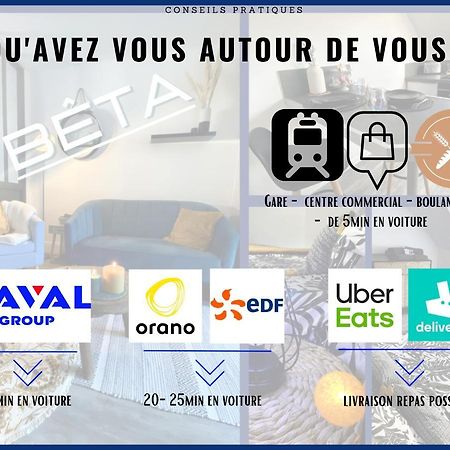 # Beta # Netflix & Wifi Lägenhet Cherbourg-en-Cotentin Exteriör bild